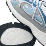 Dior-B30-Technical-Mesh-Light-Blue-Grey-Trainer-Crepslocker-Front